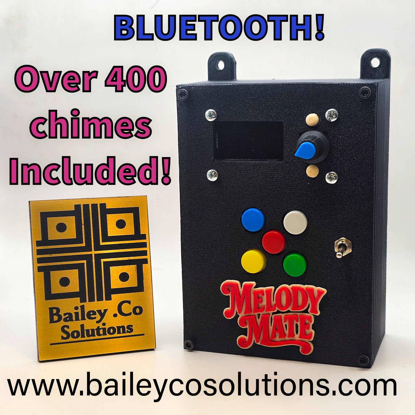 Melody Mate Ice Cream Van Chime Player & Bluetooth Amplifier.