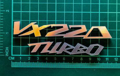 VX220 / TURBO / SPEEDSTER Badges
